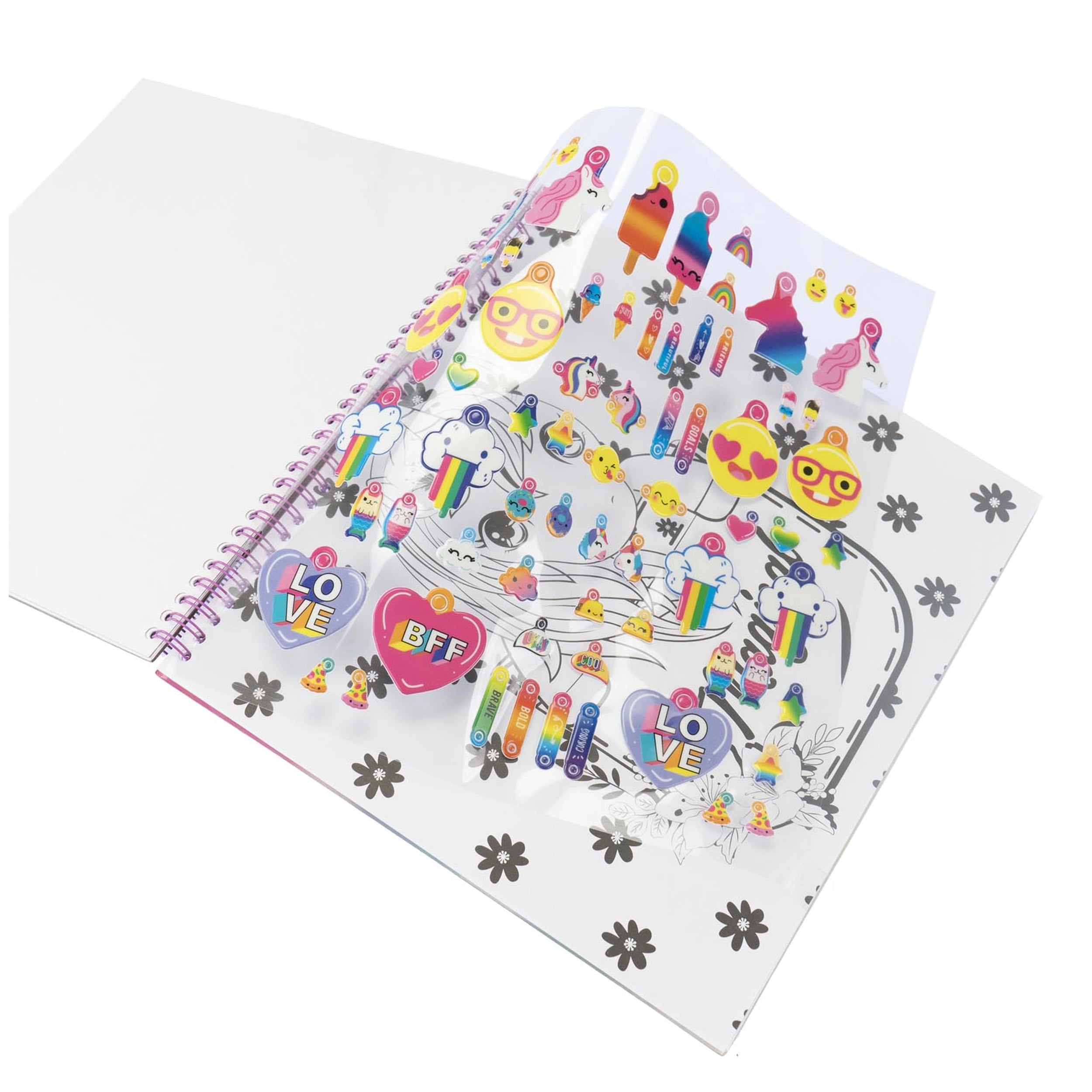 Nice - Girabrilla Magic Unicorn Sketchbook - Books