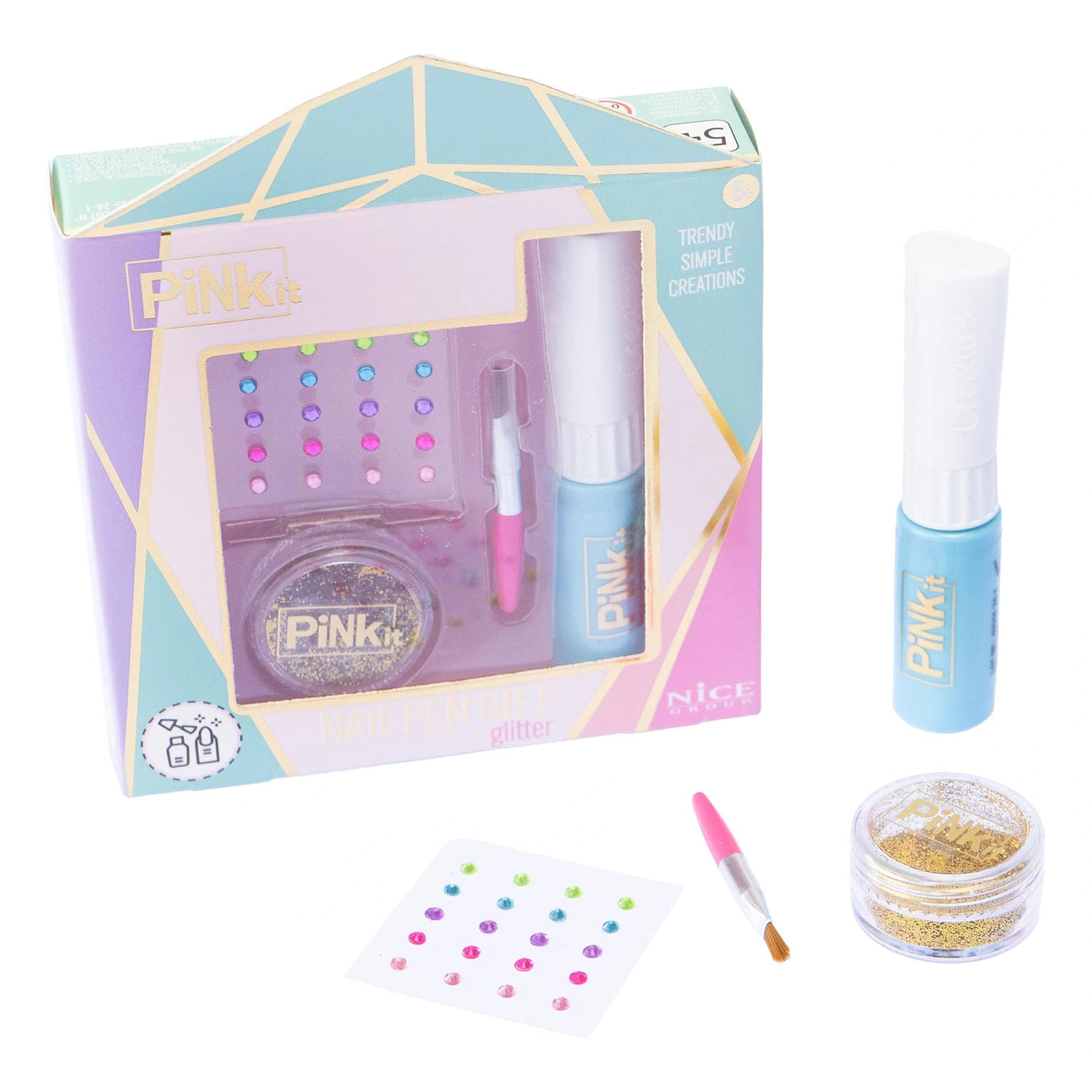 Nice - Ensemble Cadeau de Maquillage Pink It Nail Pen - Maquillage