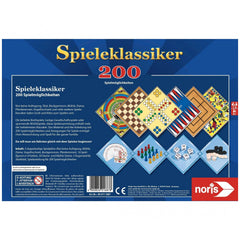 Noris - Collection de 200 jeux - Jeux de société - Édition internationale - Jeux de société