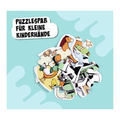 Noris - 6 premiers Puzzles – Animaux de la ferme - Puzzles - Édition Internationale - Puzzles