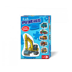 Noris - 6 premiers Puzzles - Véhicules - Puzzles - Édition Internationale - Puzzles