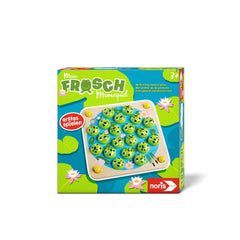 Noris - Mon Jeu de Mémoire Frog - Jeux de Société - Édition Internationale - Jeux de Société