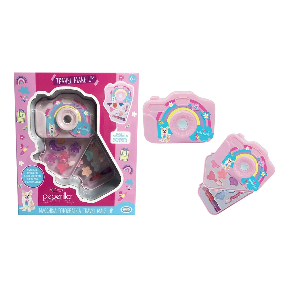 ODS - Maquillage - Trousse de maquillage de voyage - Rose - 6 Ans+ - Jeux d'imitation