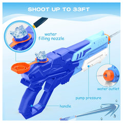 ODS - Outdoor Play Equipment - Splashmatic Pump Action Water Gun - 8m Range - 6+ Yrs