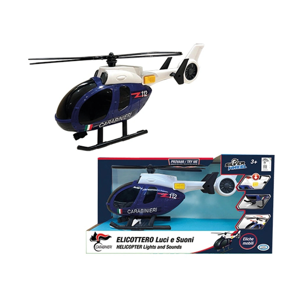 ODS - Véhicules jouets - Hélicoptère de police - Lumières et sons - 3 Ans+