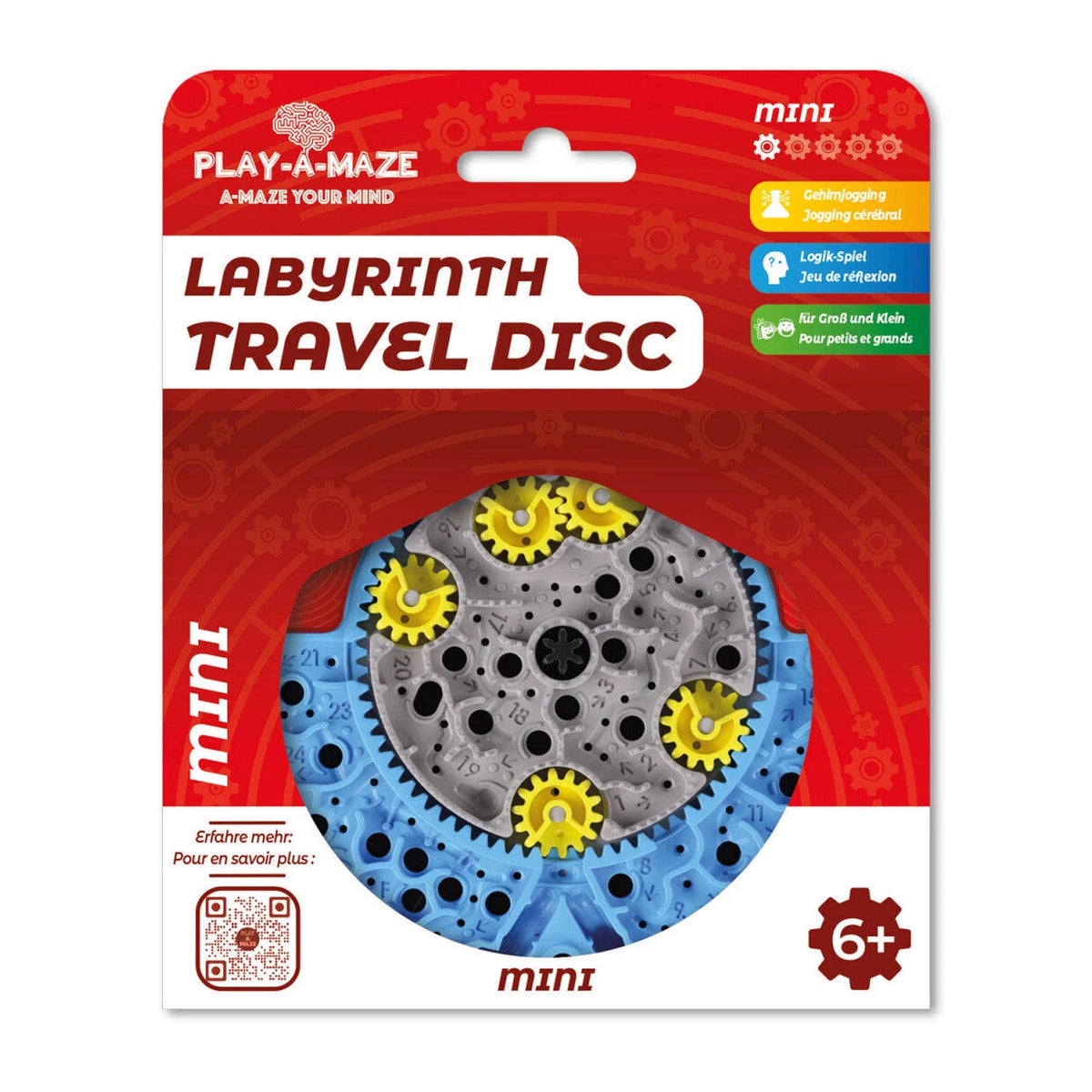 Carletto - Disque de Voyage Labyrinthe Mini - Puzzles