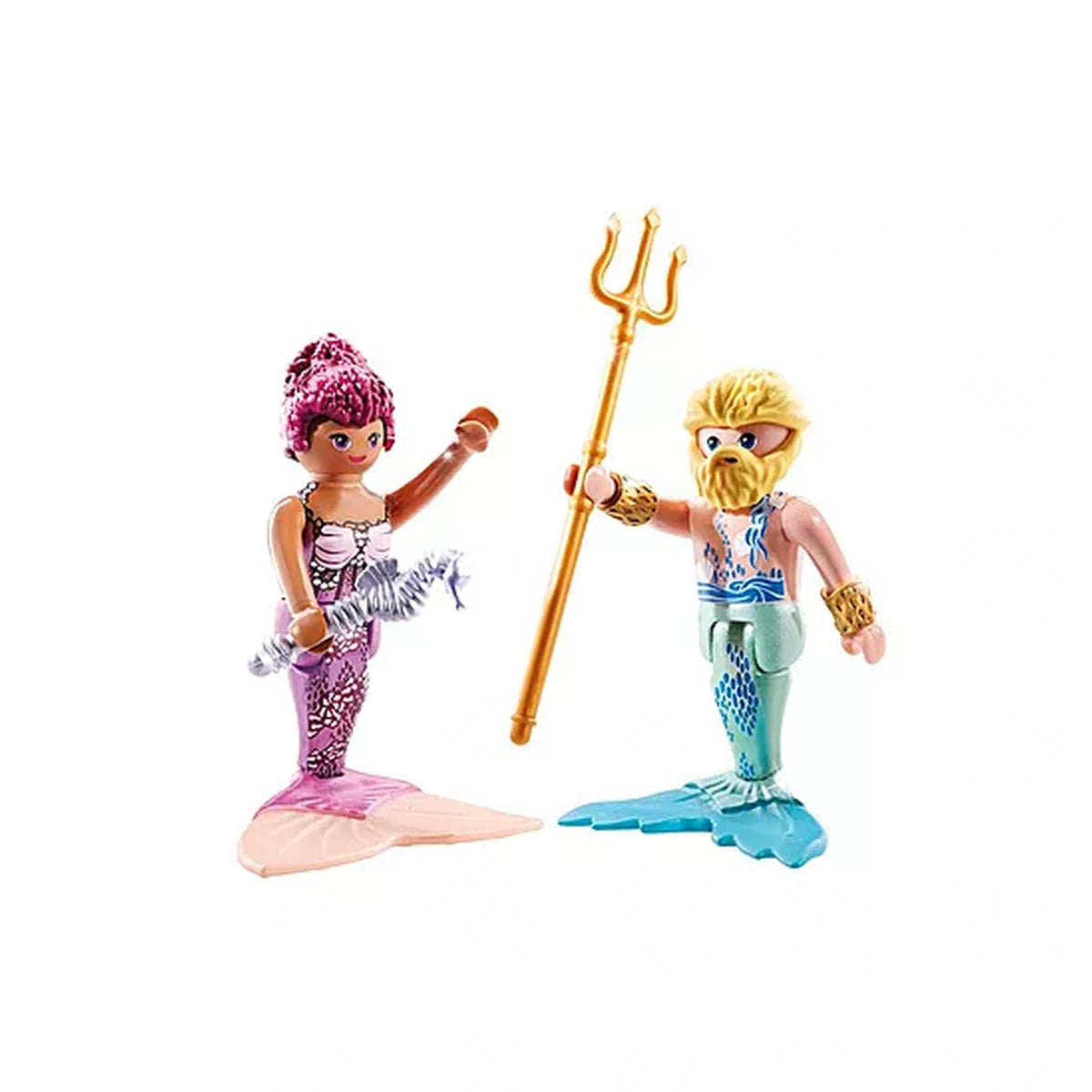 PLAYMOBIL - DuoPack-Mermaid-and-Merman - Toy-Playsets