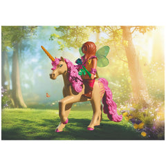 PLAYMOBIL - Excursion des Fées - Jouets Playsets - +4 - Set de Licorne 72067