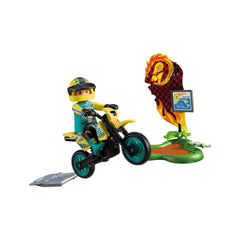 PLAYMOBIL - Moto Tout - Terrain - Jeux de Construction - +4 - Aventure - 72065 - 80772065