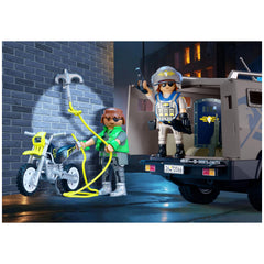 PLAYMOBIL - Unité de Police Tactique - Jeux de Société - +4 - Action - 72066 - 80772066