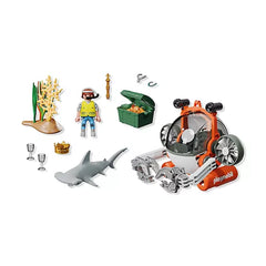 PLAYMOBIL - Treasure Hunt with Submarine - Toy Playsets