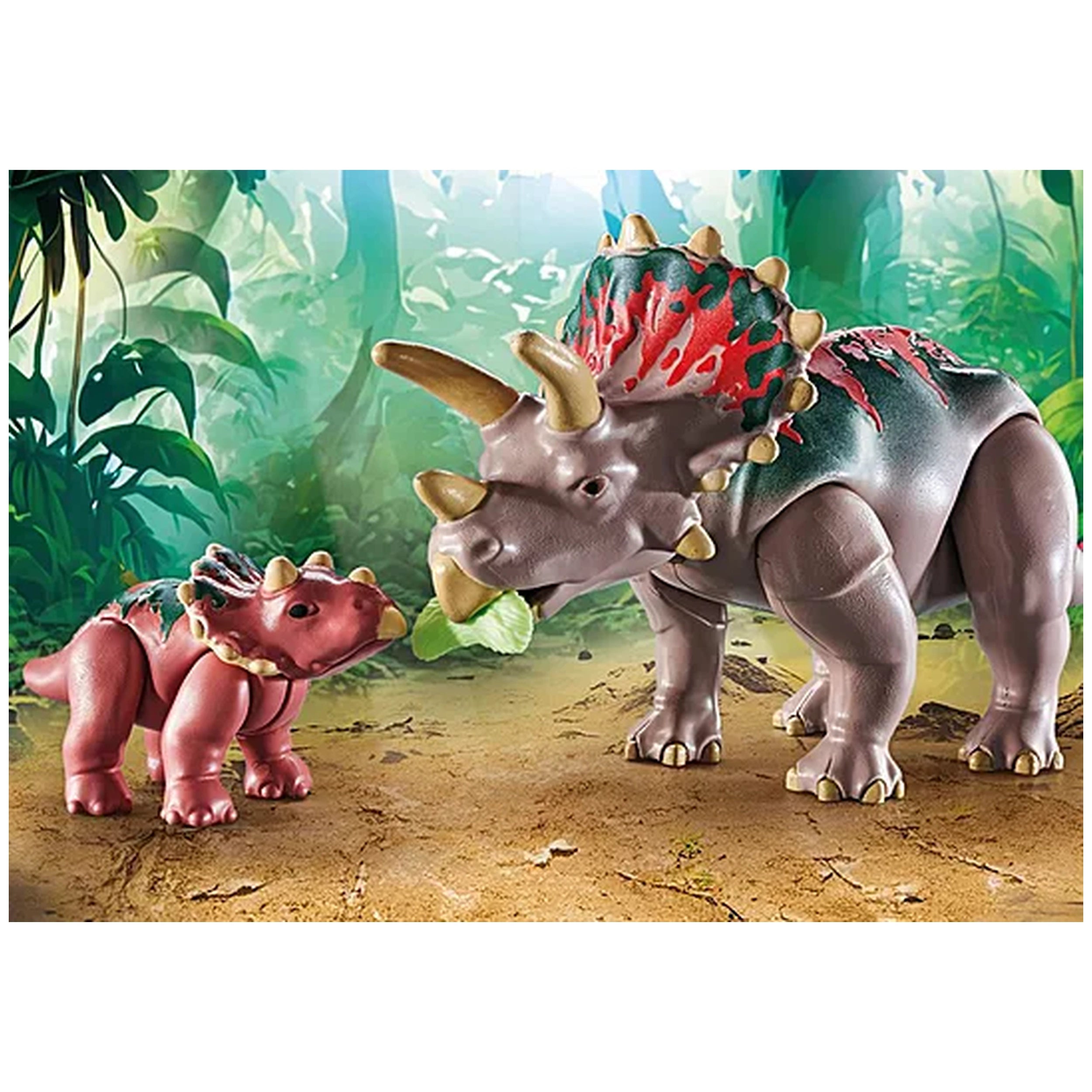 PLAYMOBIL - Triceratops-Family-Playsets