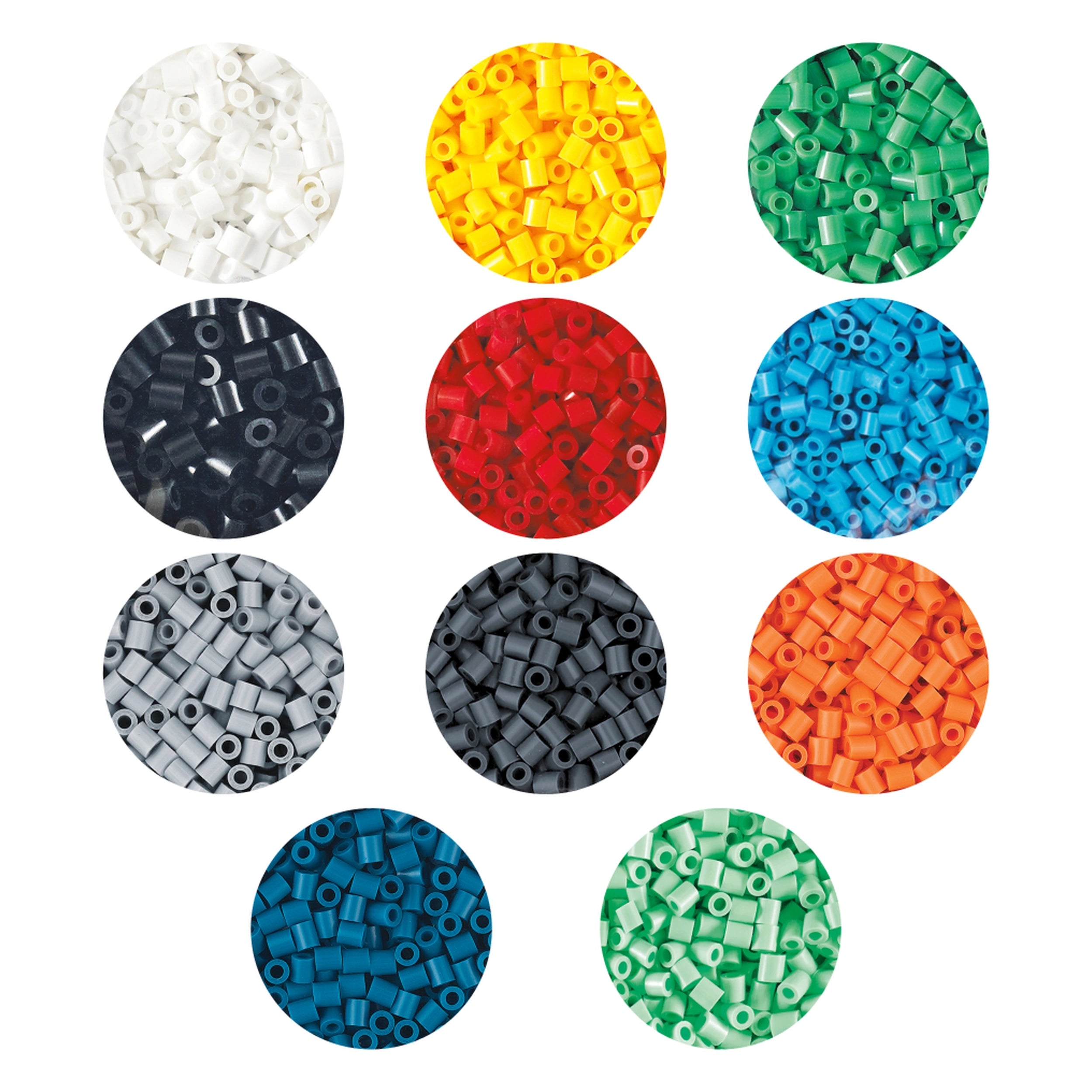 Pat Hama 4000 Perles et Plaques à Pousser dans un Tub Vert - Loisirs Créatifs