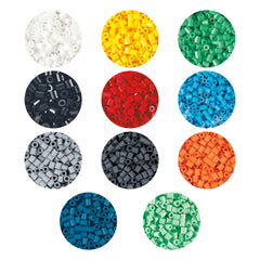 Pat Hama 4000 Perles et Plaques à Pousser dans un Tub Vert - Loisirs Créatifs