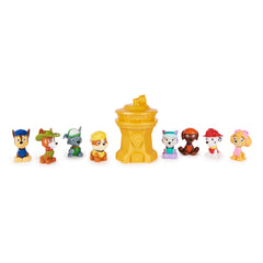 Paw Patrol 10th Anniversary Collectible Blind Box Mini Figure with Lookout Tower Container