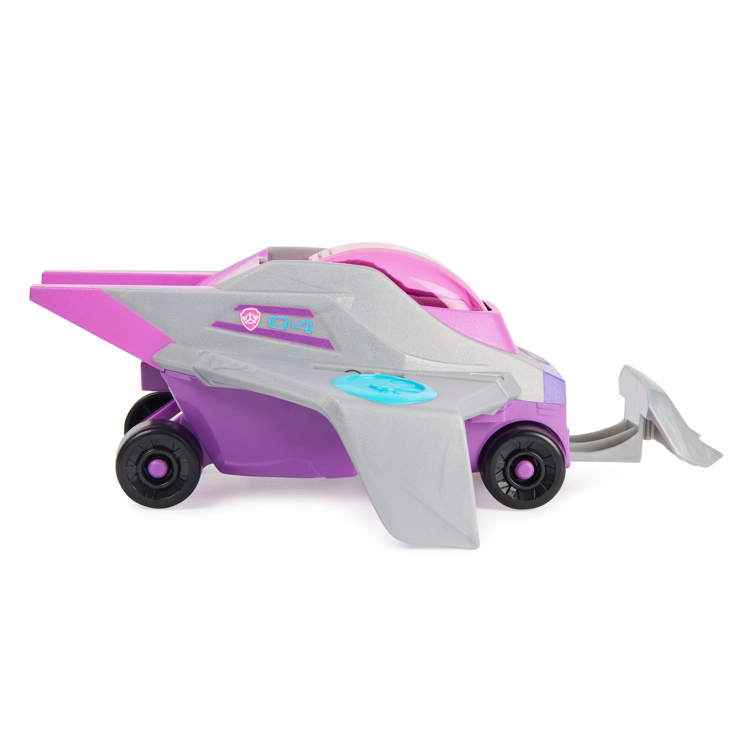Paw Patrol Aqua Pups Skye Transforming Manta Ray Vehicle with Collectible Action Figure