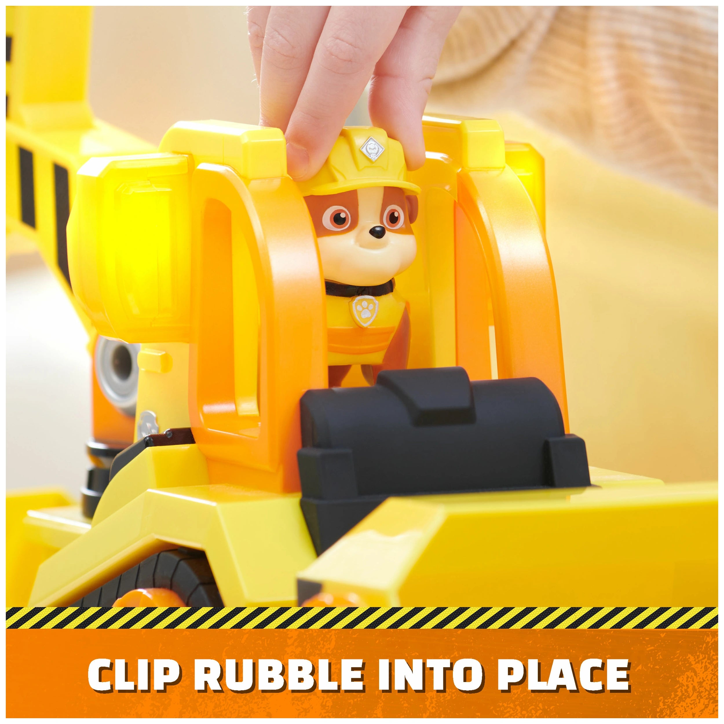 Paw Patrol Rubble & Crew Bark Yard Deluxe Bulldozer