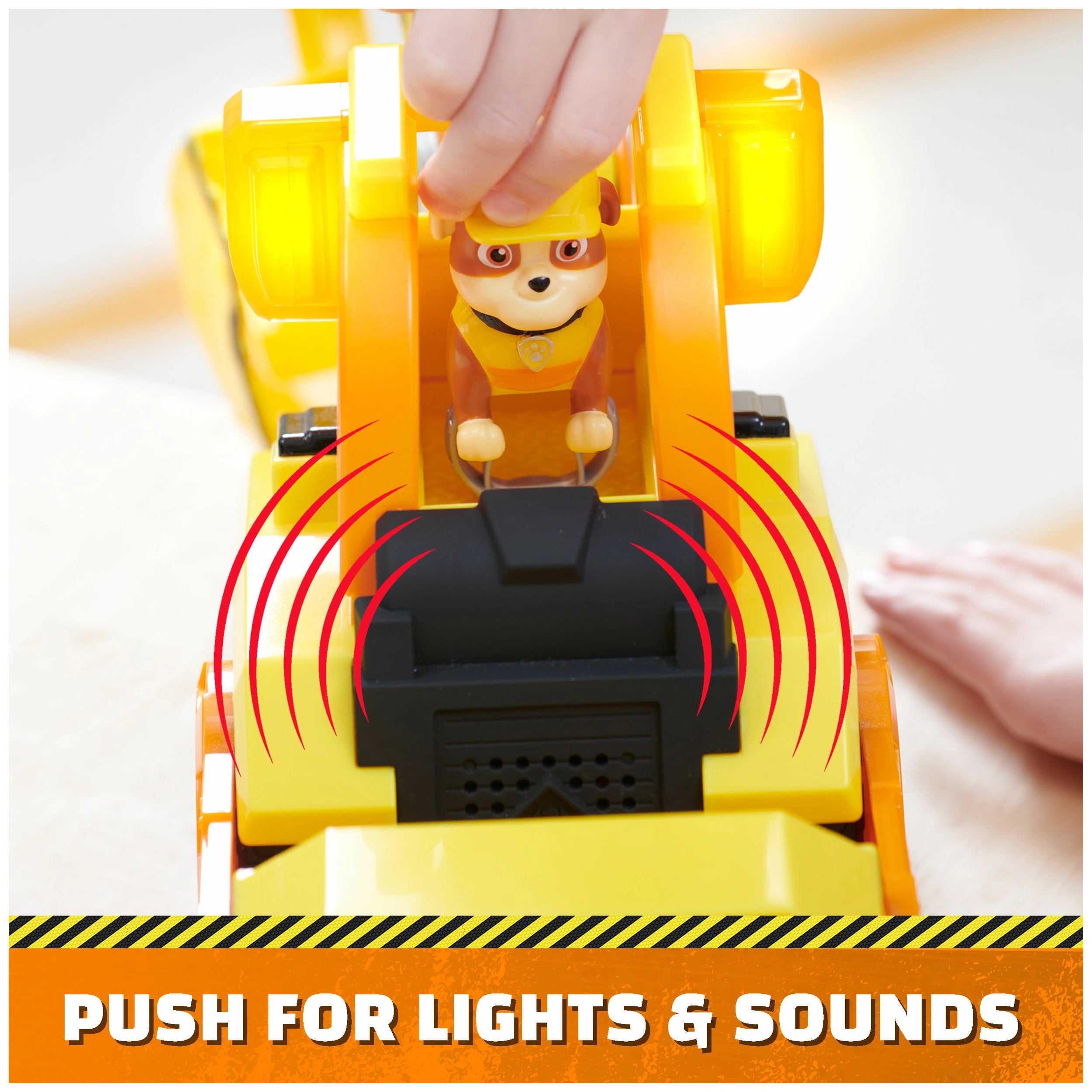 Paw Patrol Rubble & Crew Bark Yard Deluxe Bulldozer