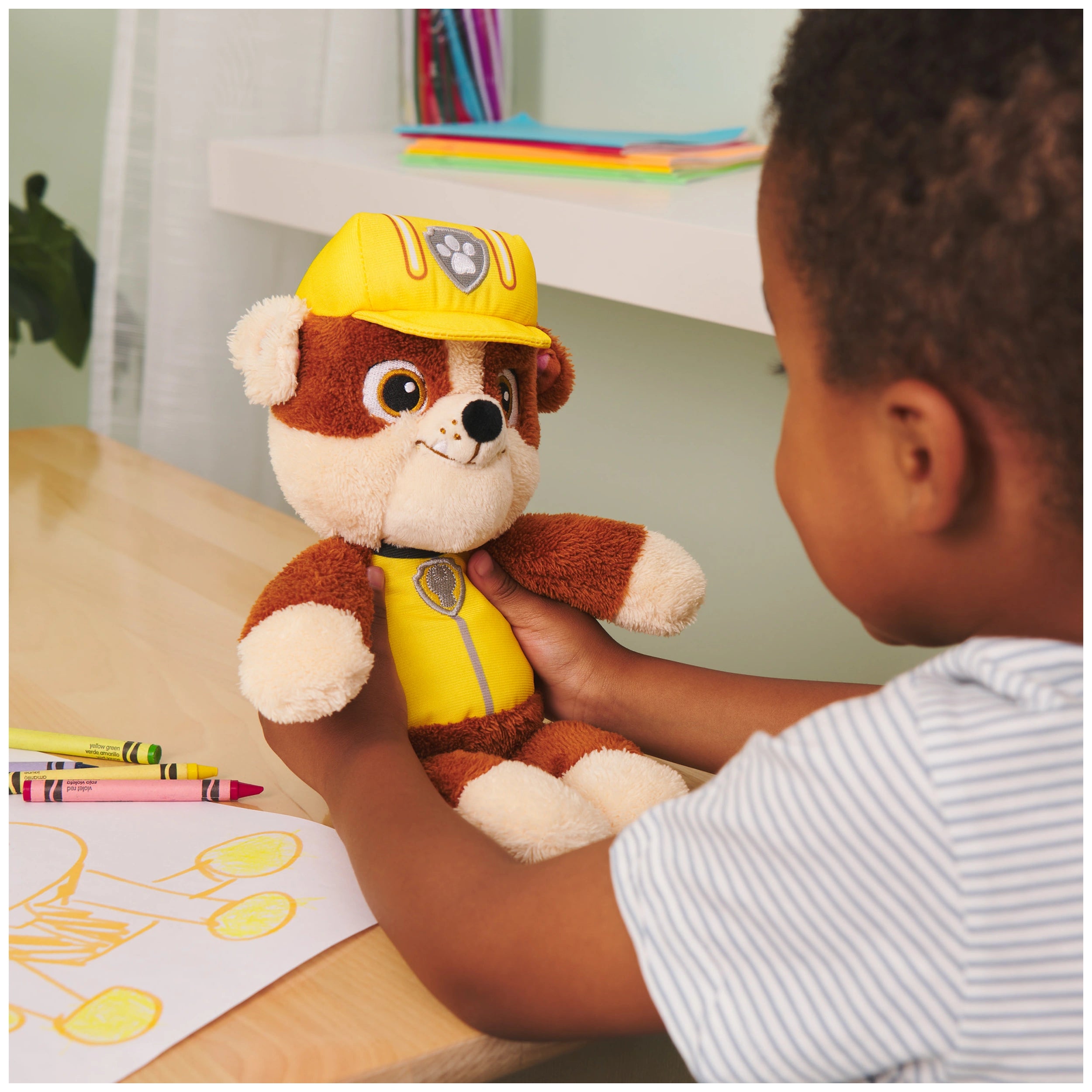 Paw Patrol Take Along Rubble Plush