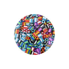 Pet Hama Iron-on Bead Mix - Striped (090) 1000 Pcs.