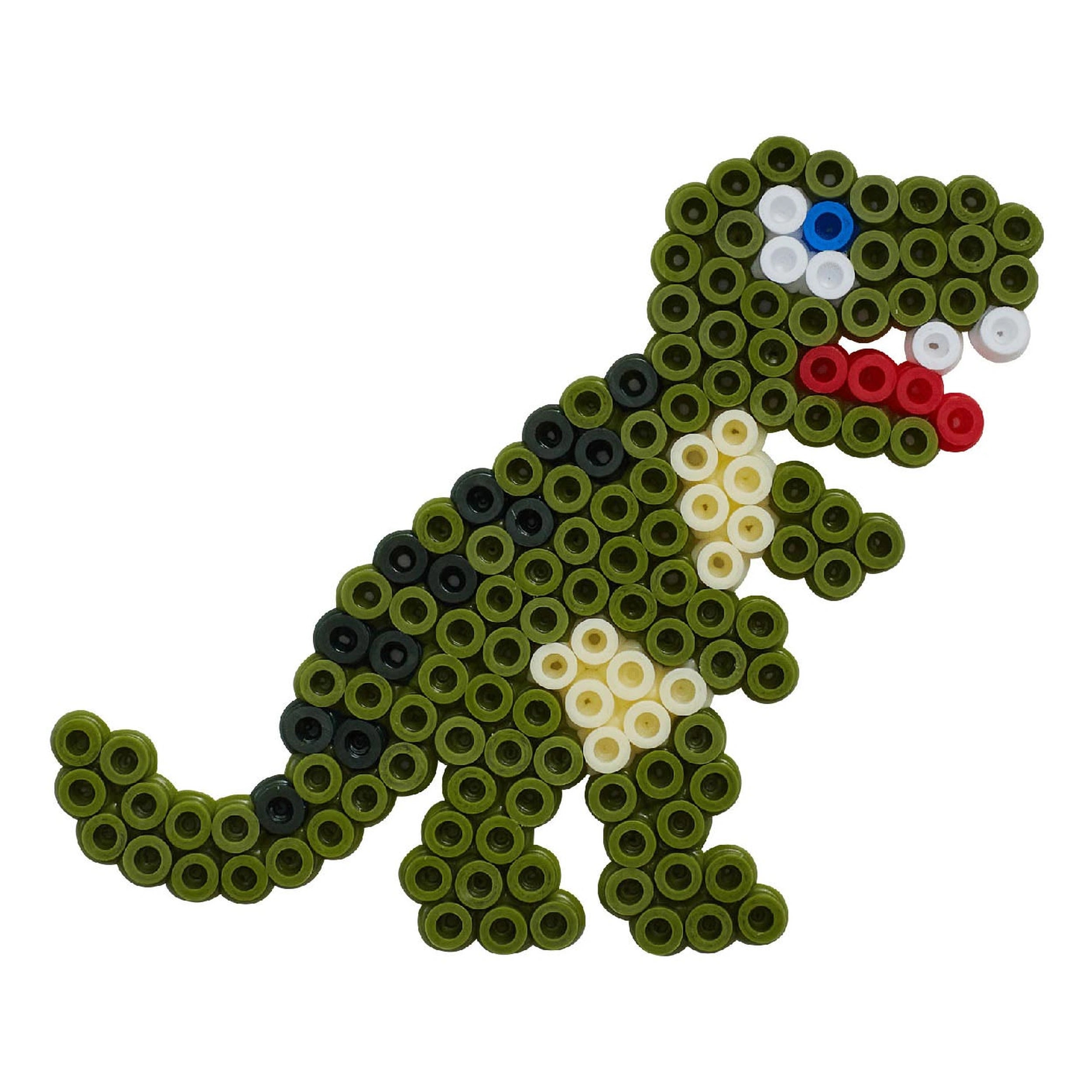 Set de perles à repasser Pet Hama Dino 1100 pièces.