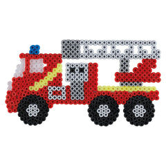 Pet Hama Iron-on Bead Set Fire Department 2000 Pcs.