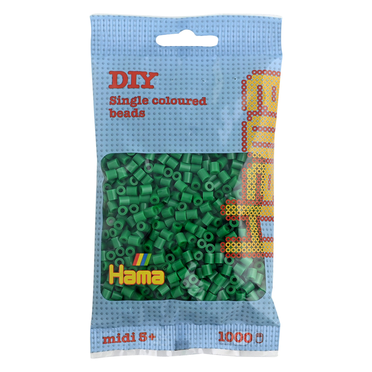 Perles à repasser Pet Hama - Vert (010) 1000Pcs.