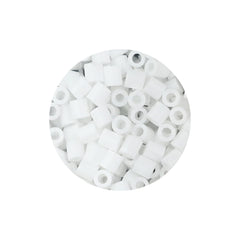 Pet Hama Iron-on Beads - White (01) 1000 Pcs.
