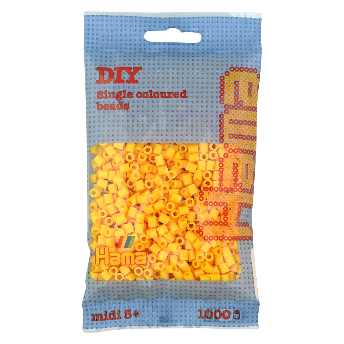 Perles à repasser Pet Hama - Jaune (03) 1000 pièces.