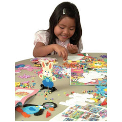 Perles à repasser Pet Hama Maxi en pot - Mélange standard (00) 1400 pièces.