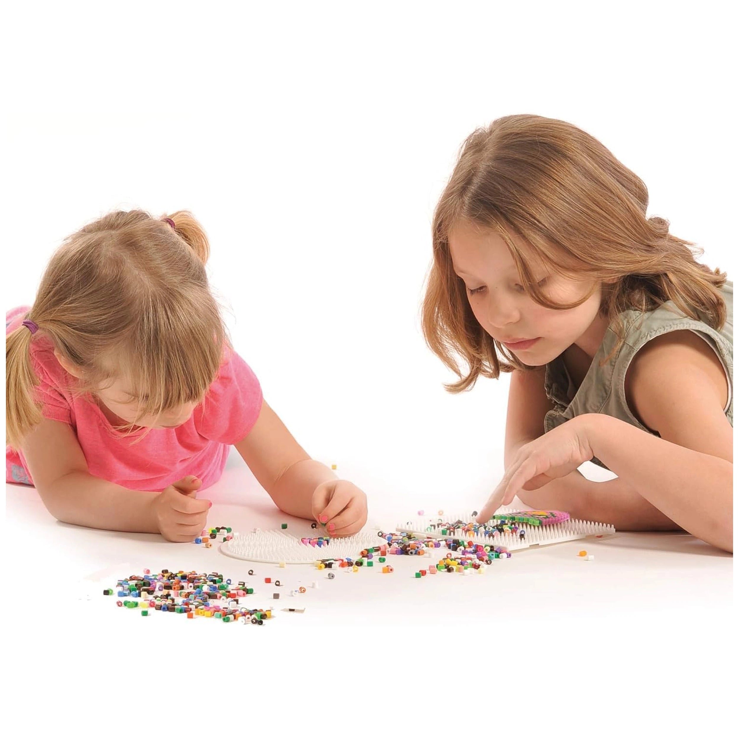 Perles à repasser Pet Hama Maxi en pot - Mélange standard (00) 1400 pièces.