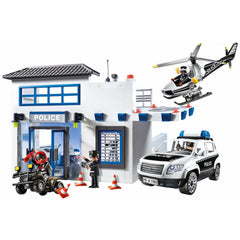 Playmobil Action Heroes Police Station With Vehicles - 71602