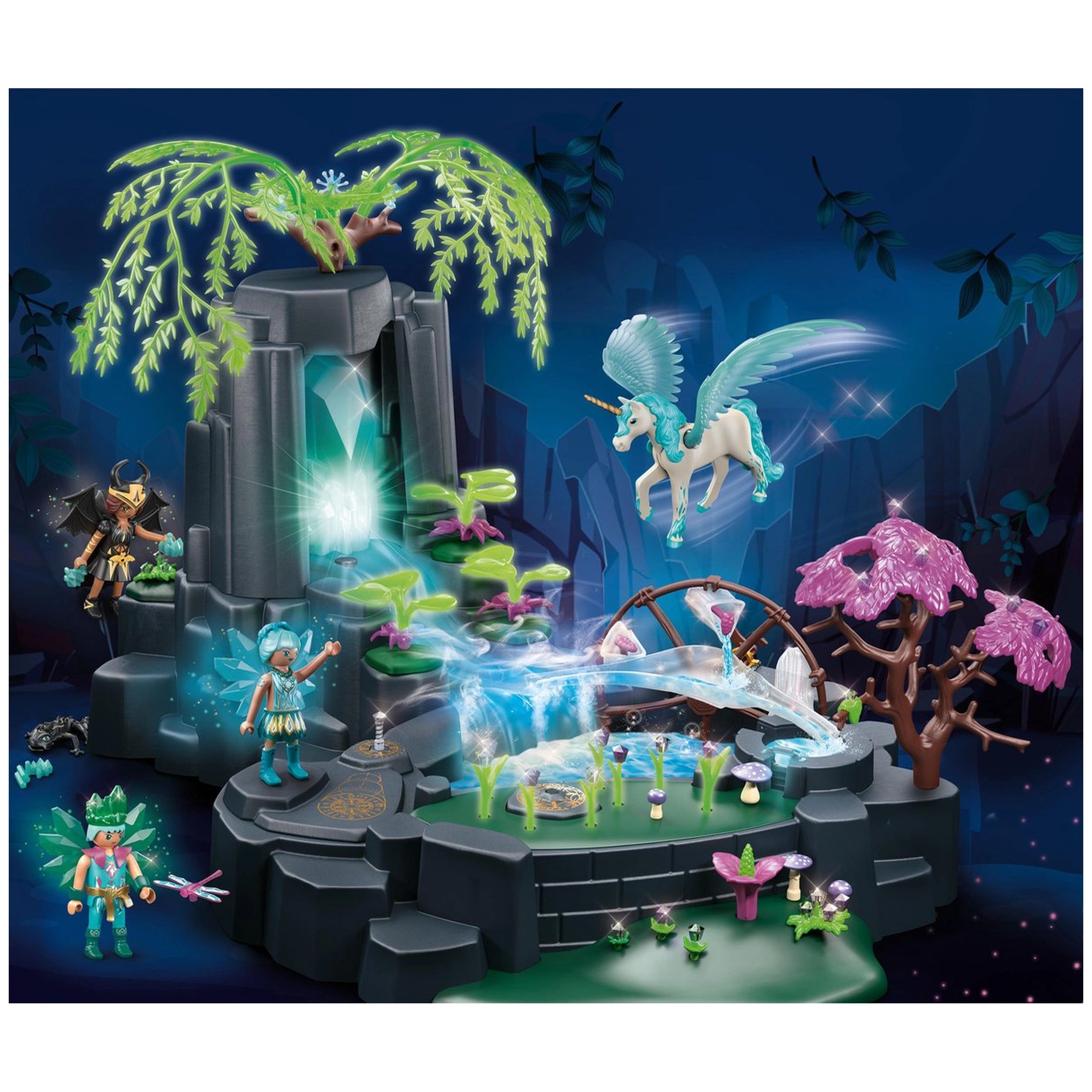 Playmobil Aventures d'Ayuma Source d'Énergie Magique avec Fées - 70800