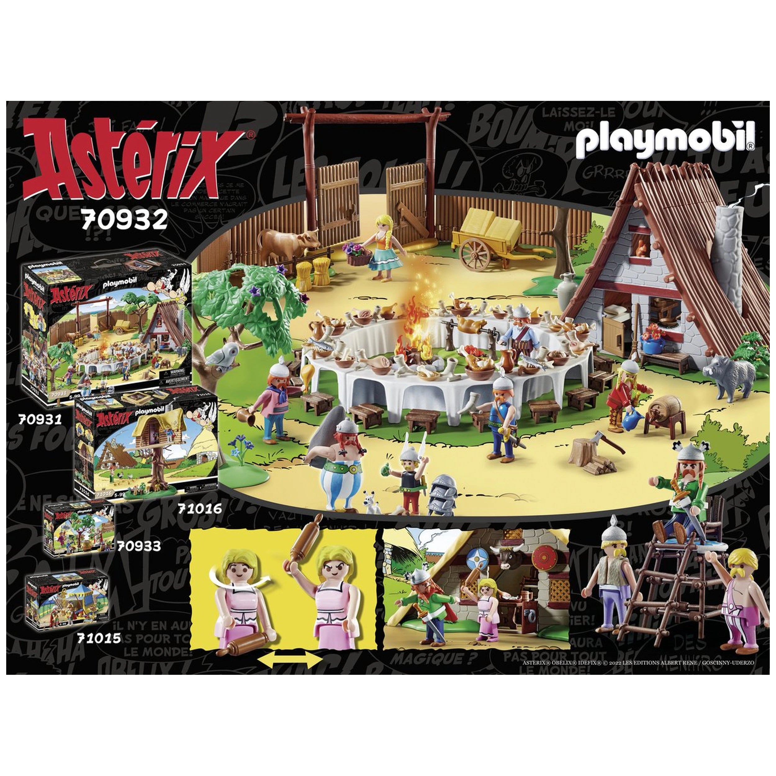 Playmobil Asterix Hut From Heroix - 70932
