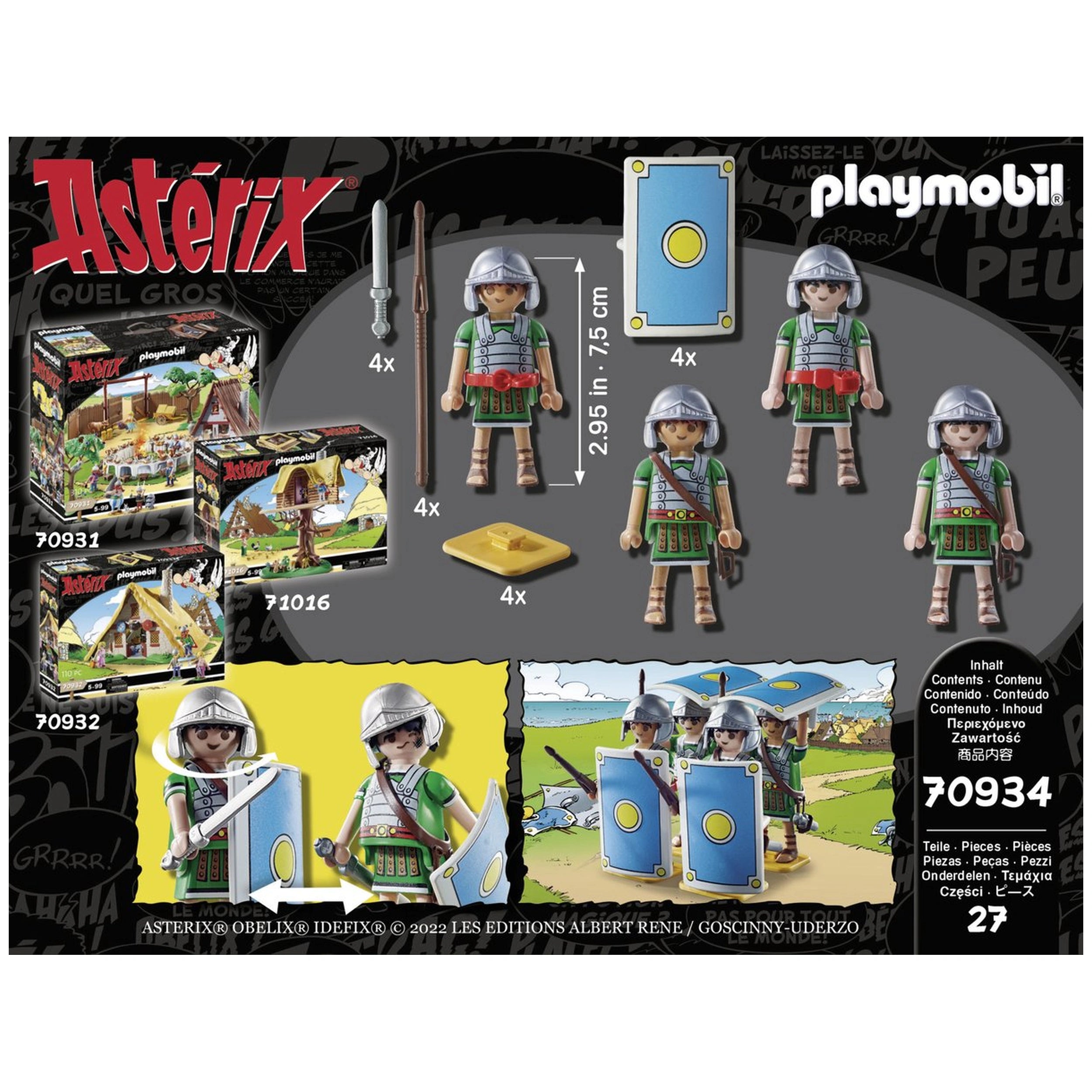 Playmobil Asterix Roman Troops - 70934