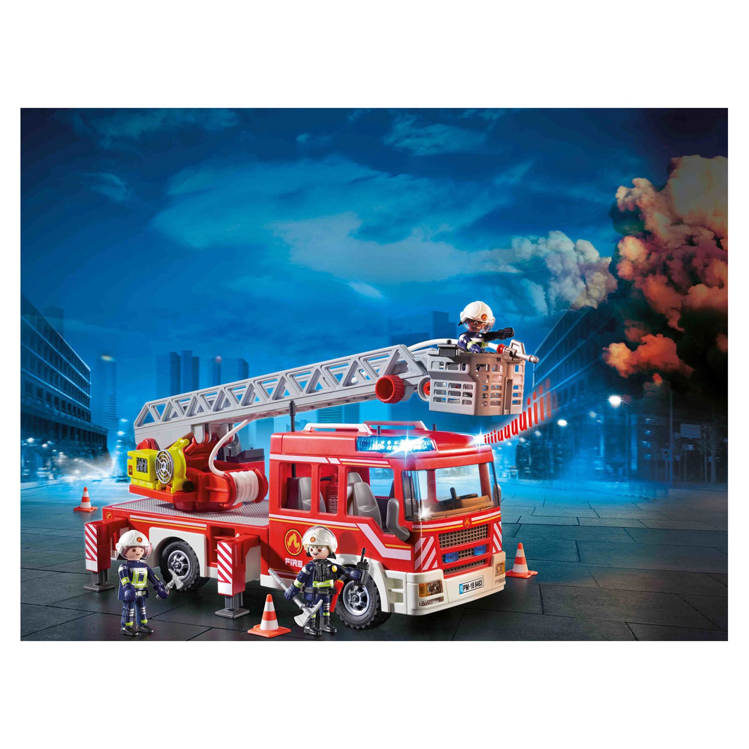 Playmobil City Action Camion de pompier avec échelle - 9463