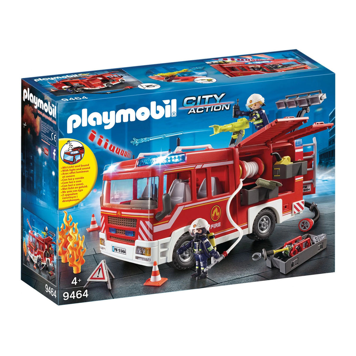 Playmobil City Action Camion de Pompiers - 9464