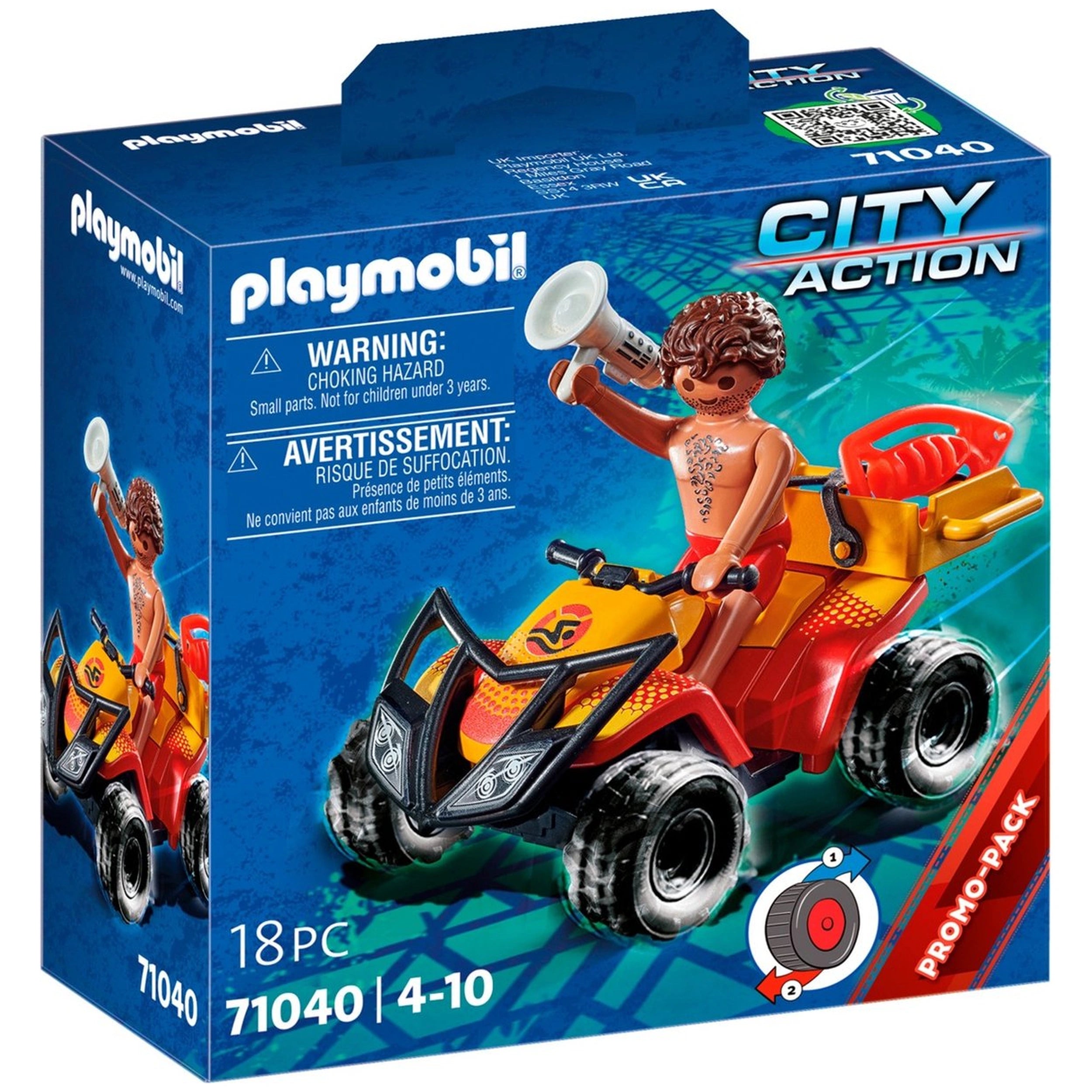 Playmobil City Action Lifeguard Quad - 71040