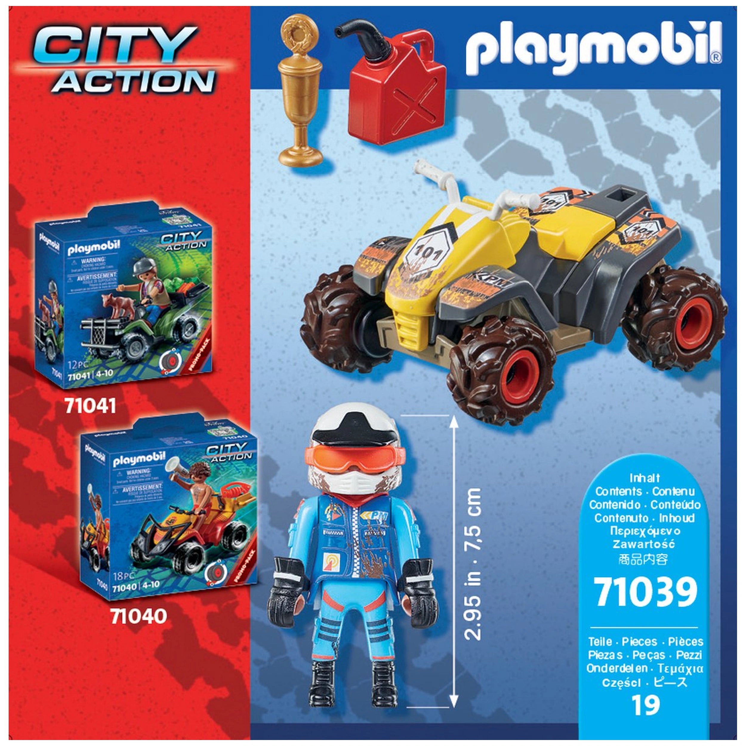 Playmobil City Action Off/Road Quad - 71039