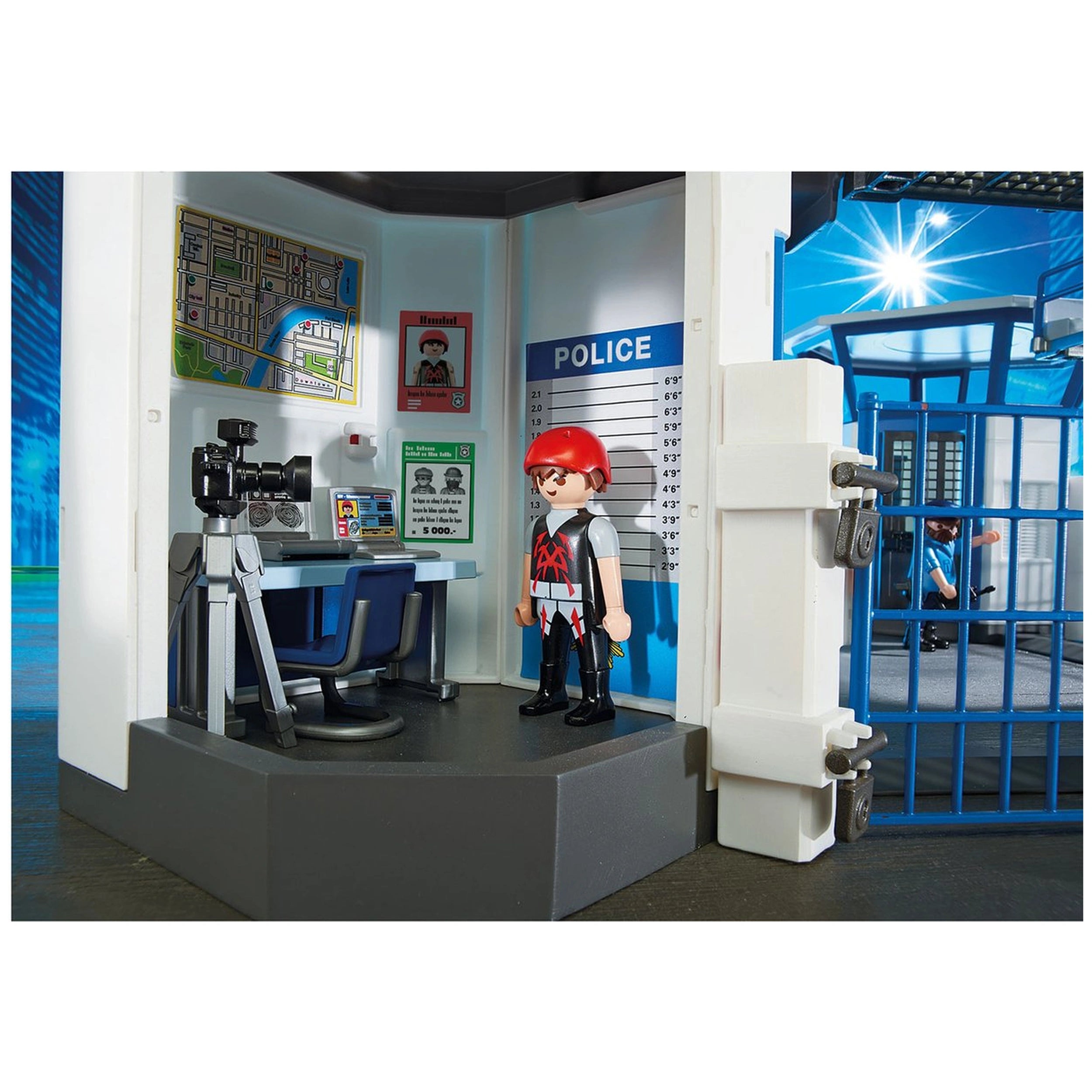 Playmobil City Action Poste de Police avec Prison - 6919
