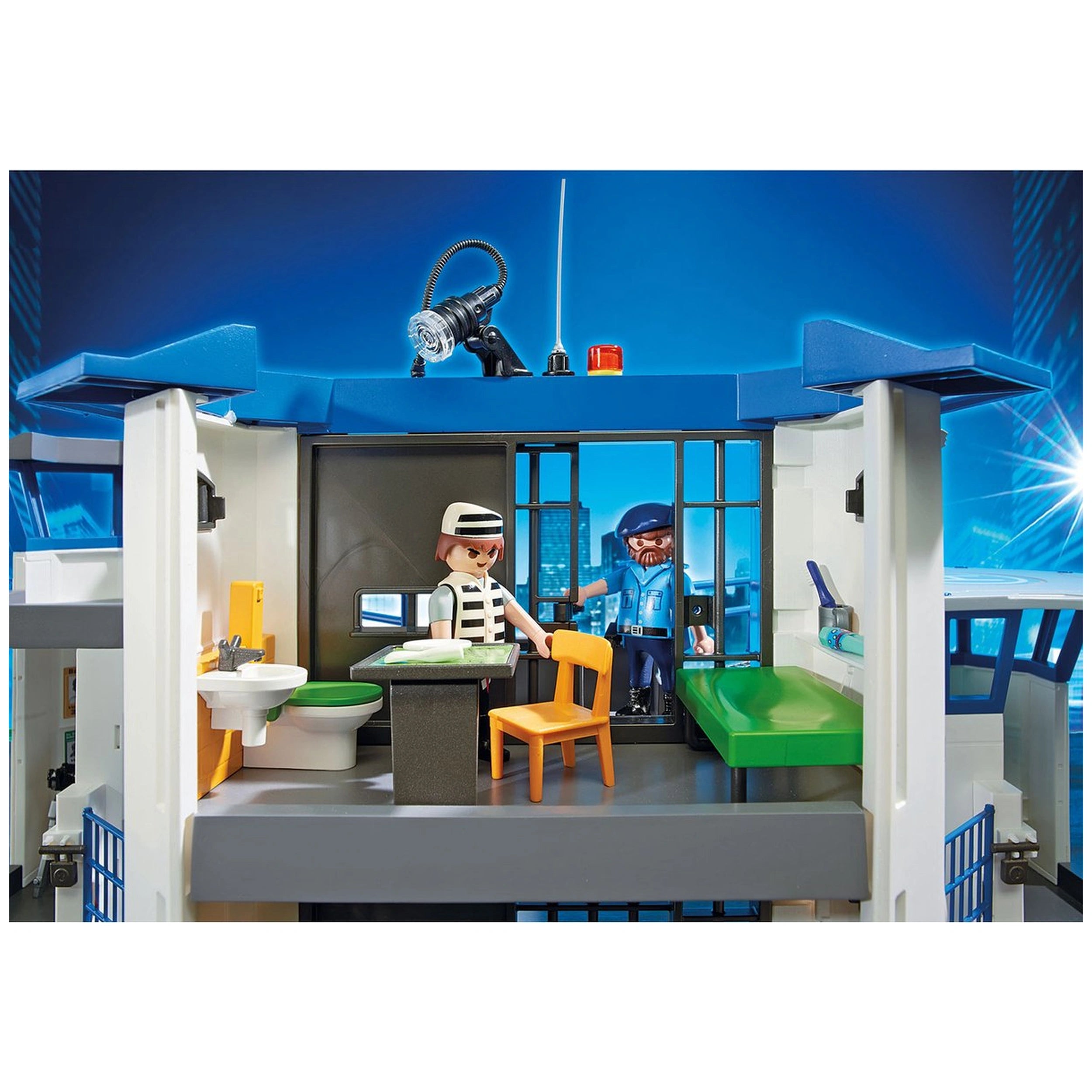 Playmobil City Action Poste de Police avec Prison - 6919