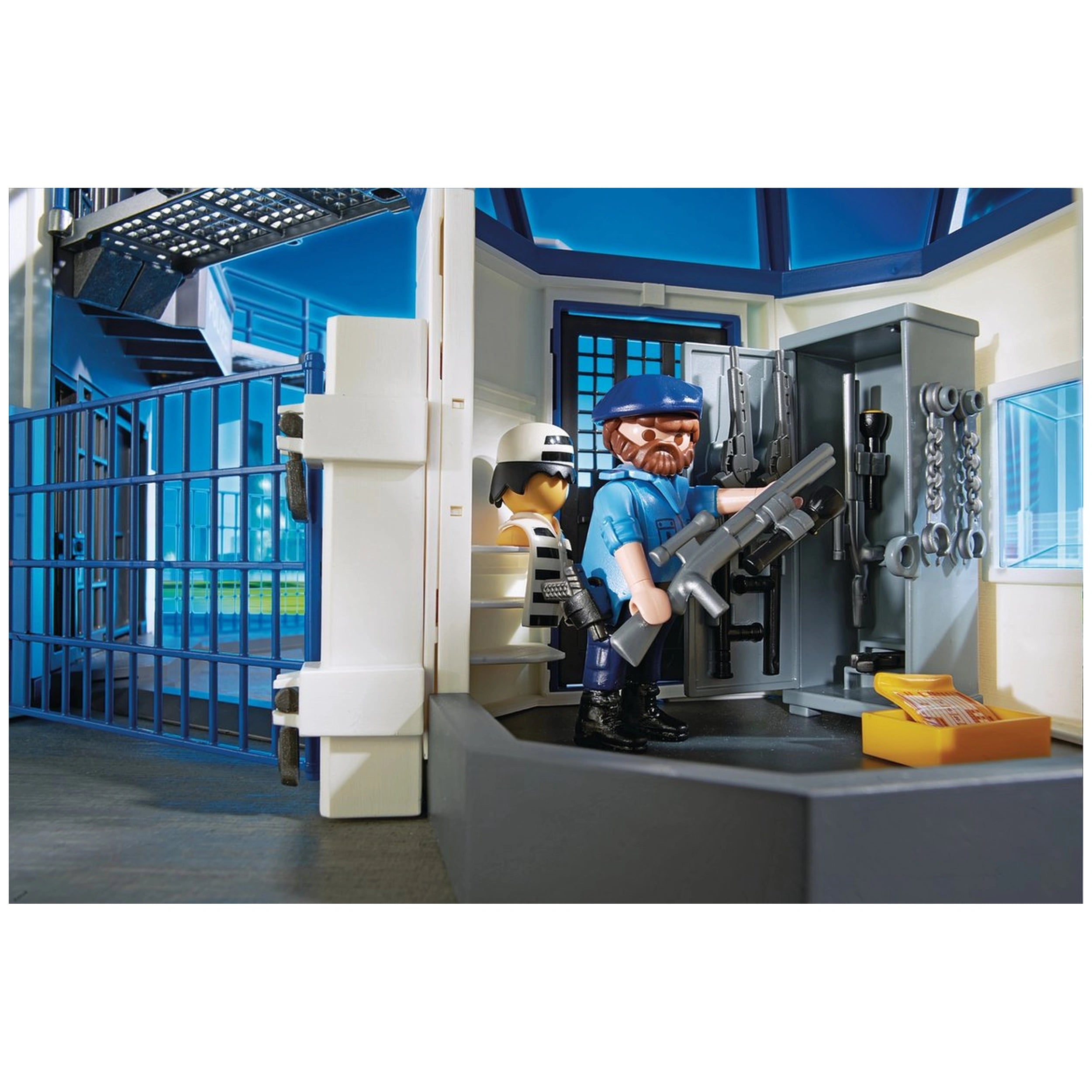 Playmobil City Action Poste de Police avec Prison - 6919