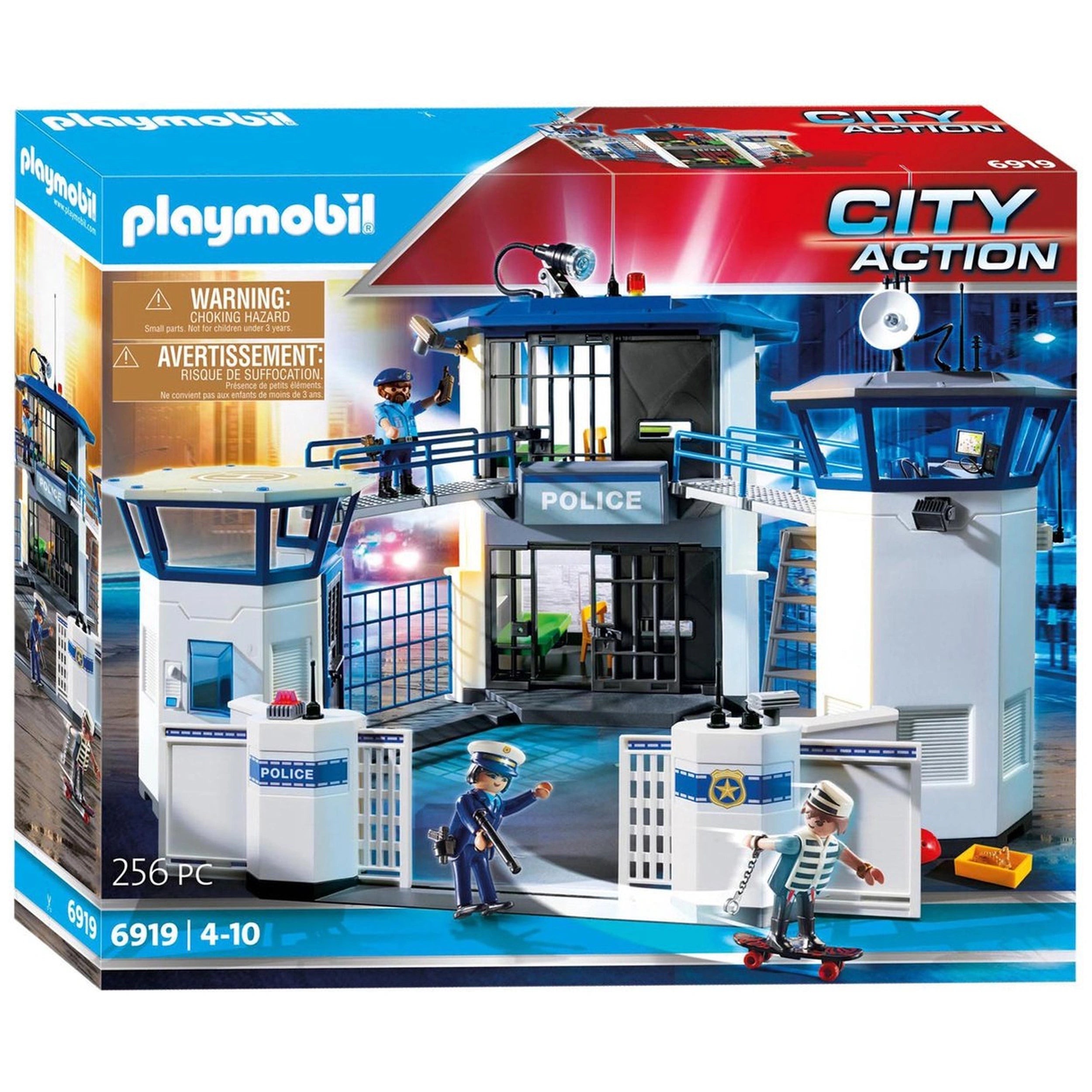 Playmobil City Action Poste de Police avec Prison - 6919