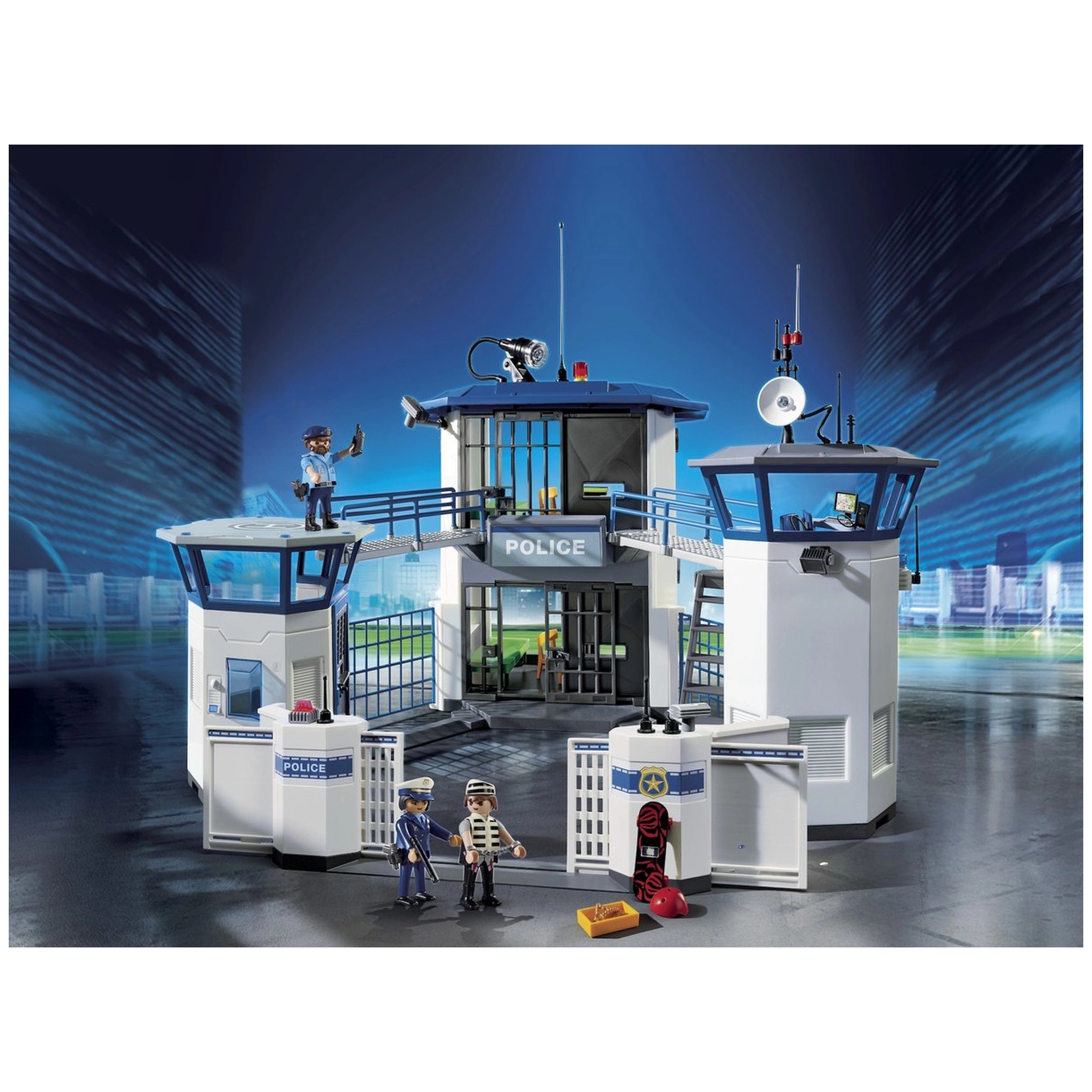 Playmobil City Action Poste de Police avec Prison - 6919