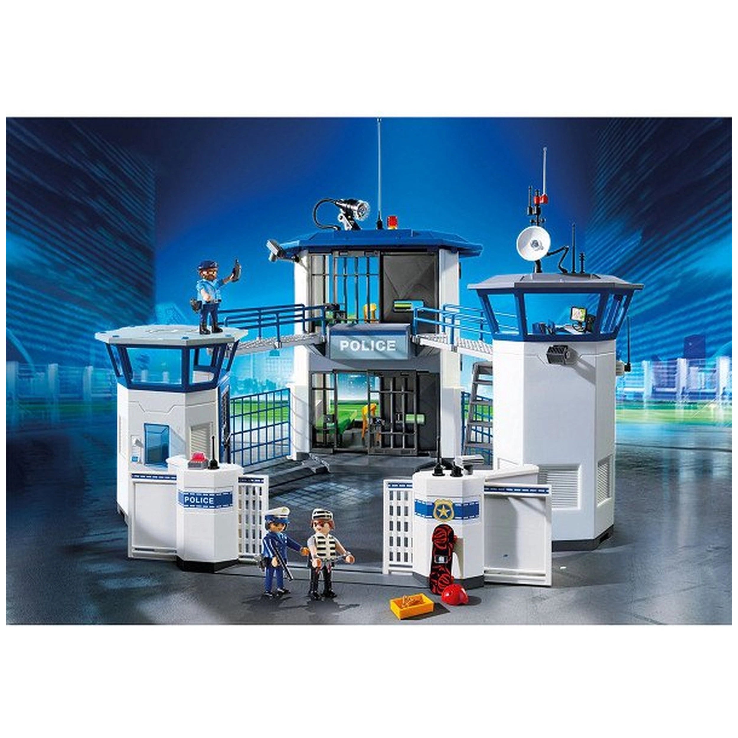 Playmobil City Action Poste de Police avec Prison - 6919