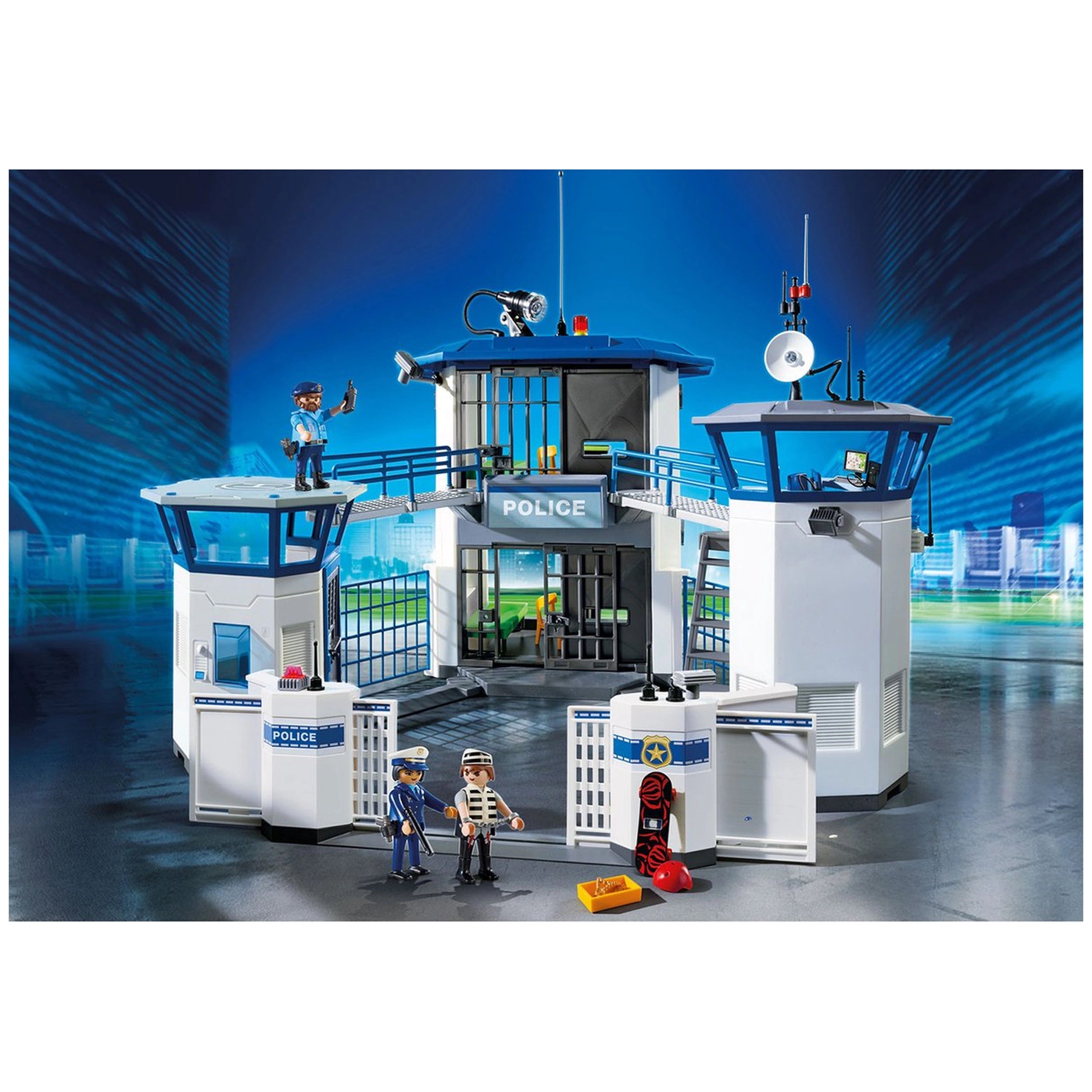 Playmobil City Action Poste de Police avec Prison - 6919
