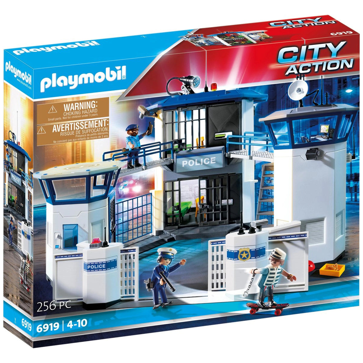 Playmobil City Action Poste de Police avec Prison - 6919