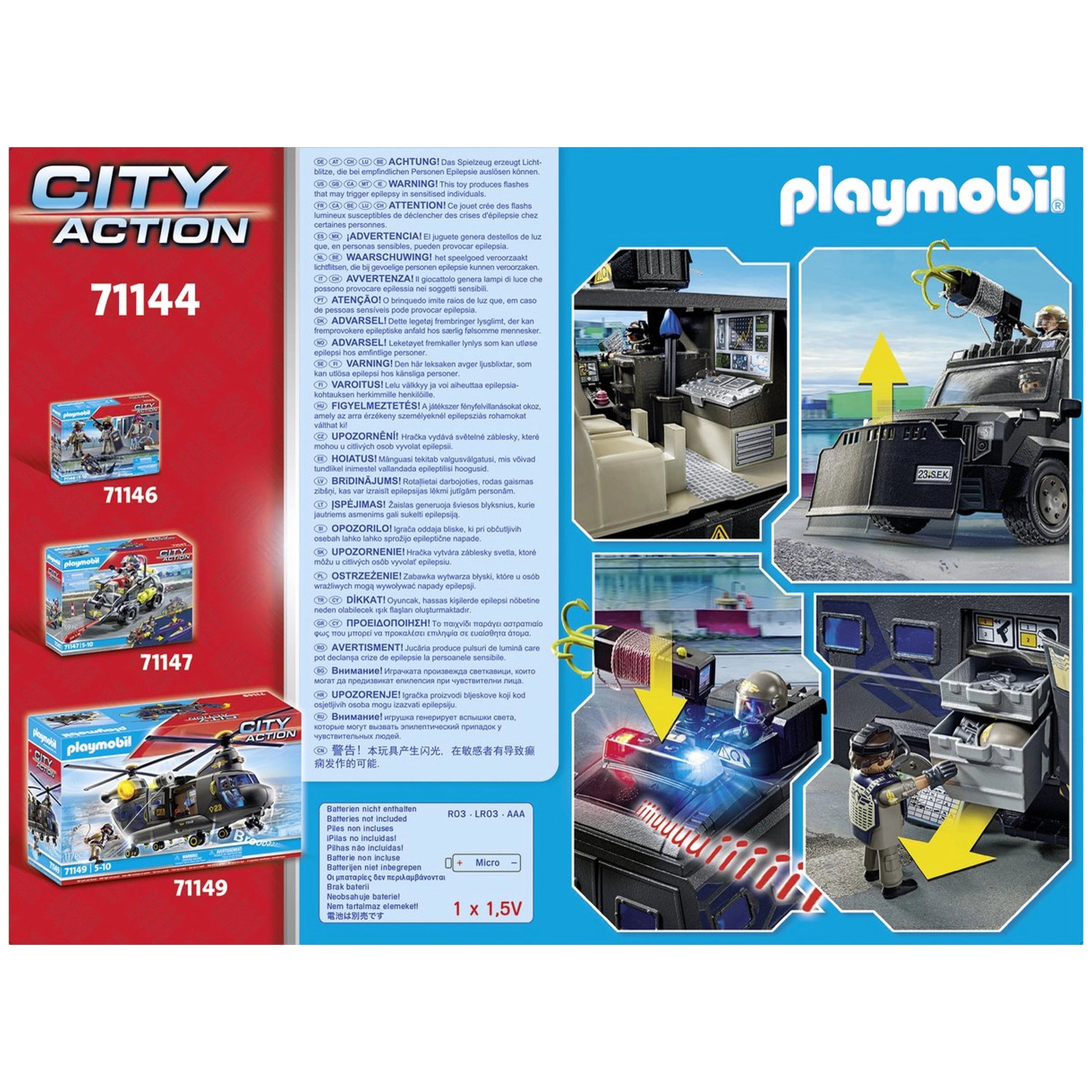 Playmobil City Action Véhicule Tout-Terrain - 71144