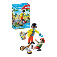 Playmobil City Life Infirmière avec Patient - 71245