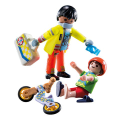 Playmobil City Life Infirmière avec Patient - 71245